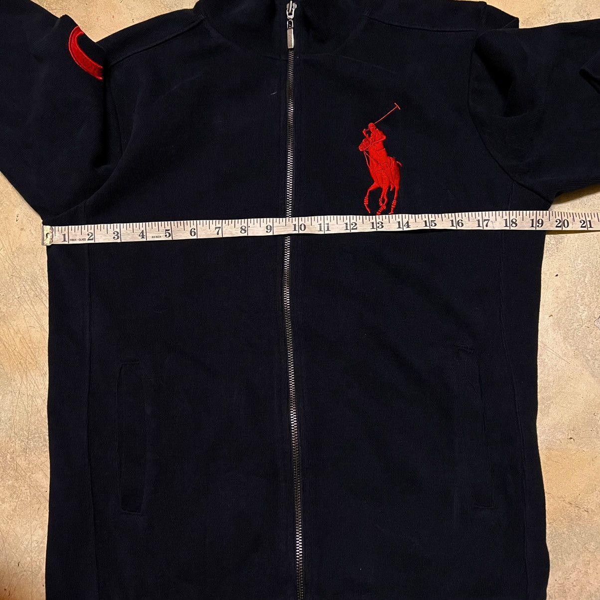 Polo Ralph Lauren Polo Ralph Lauren Big Logo Zipper Sweater Size US L / EU 52-54 / 3 - 8 Thumbnail