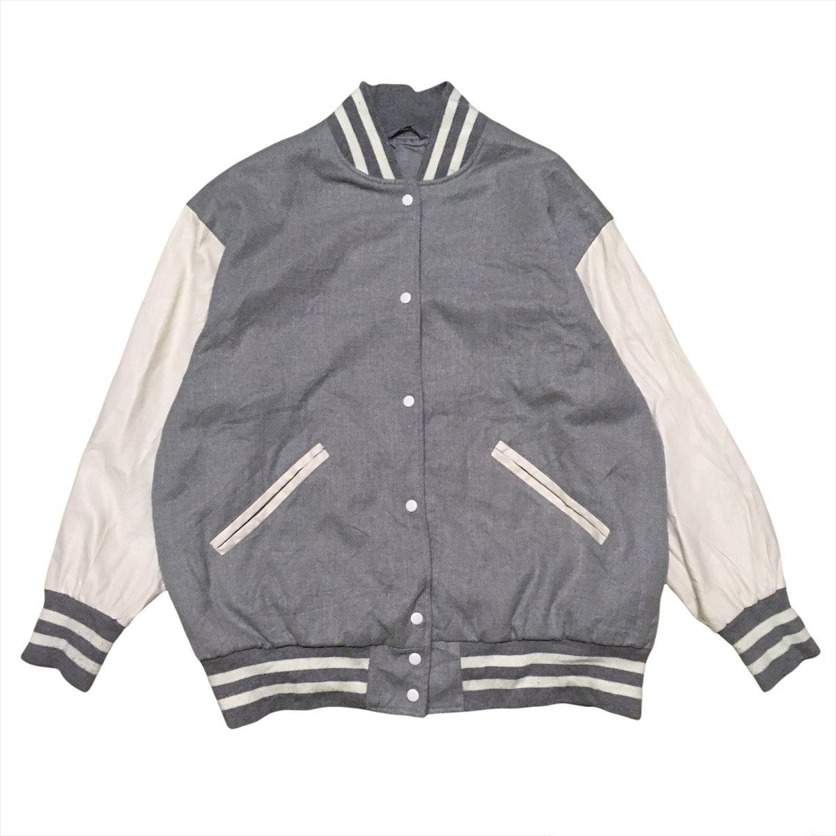 GU Japanese Brand GU Varsity Jacket Size US M / EU 48-50 / 2 - 1 Thumbnail