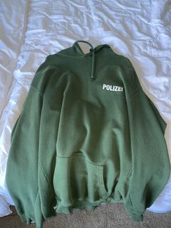 Vetements Vetements Polizei Hoodie | Grailed