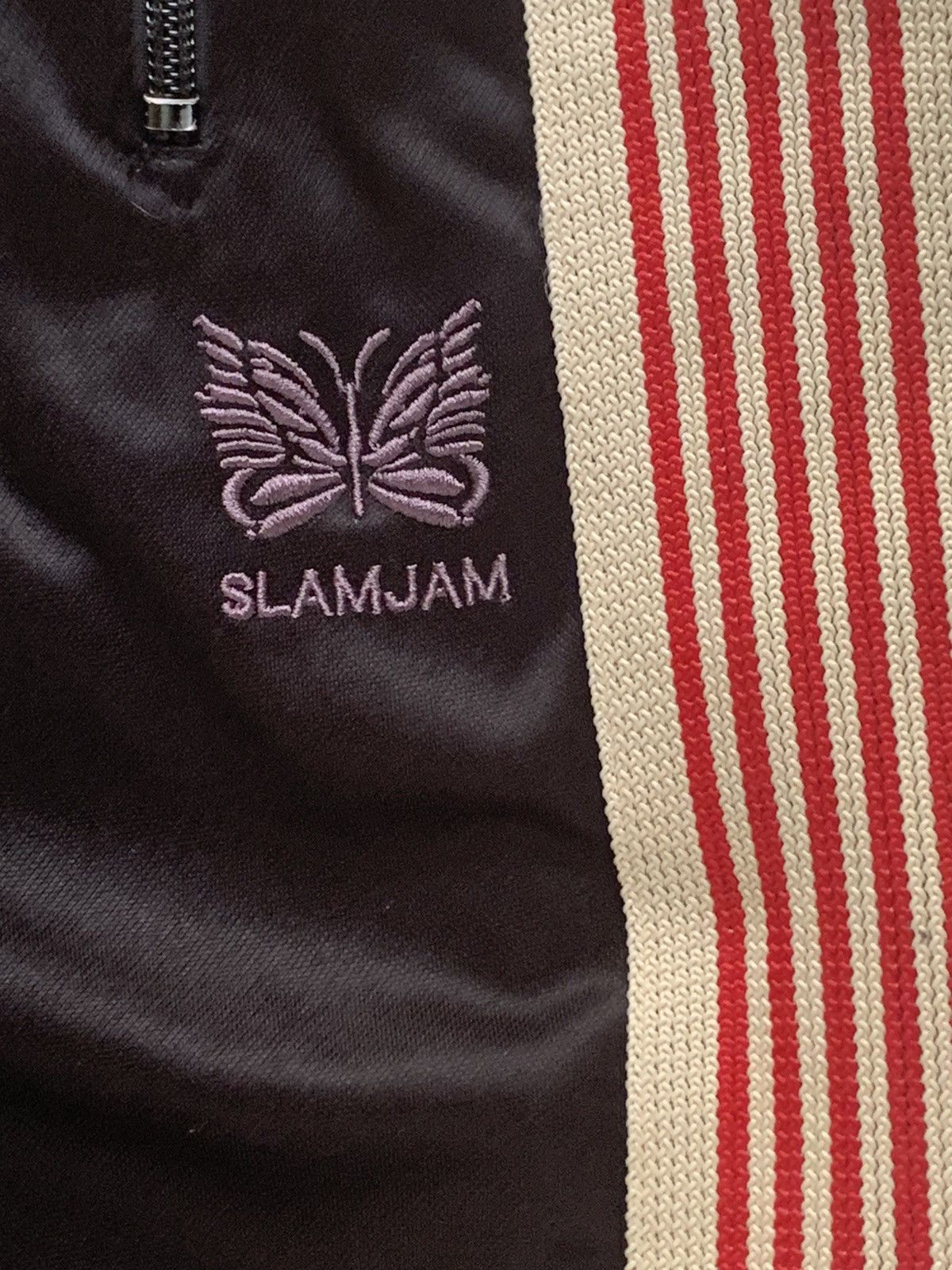 Needles Needles X Slamjam Mismatched Track Pants Size US 32 / EU 48 - 2 Thumbnail