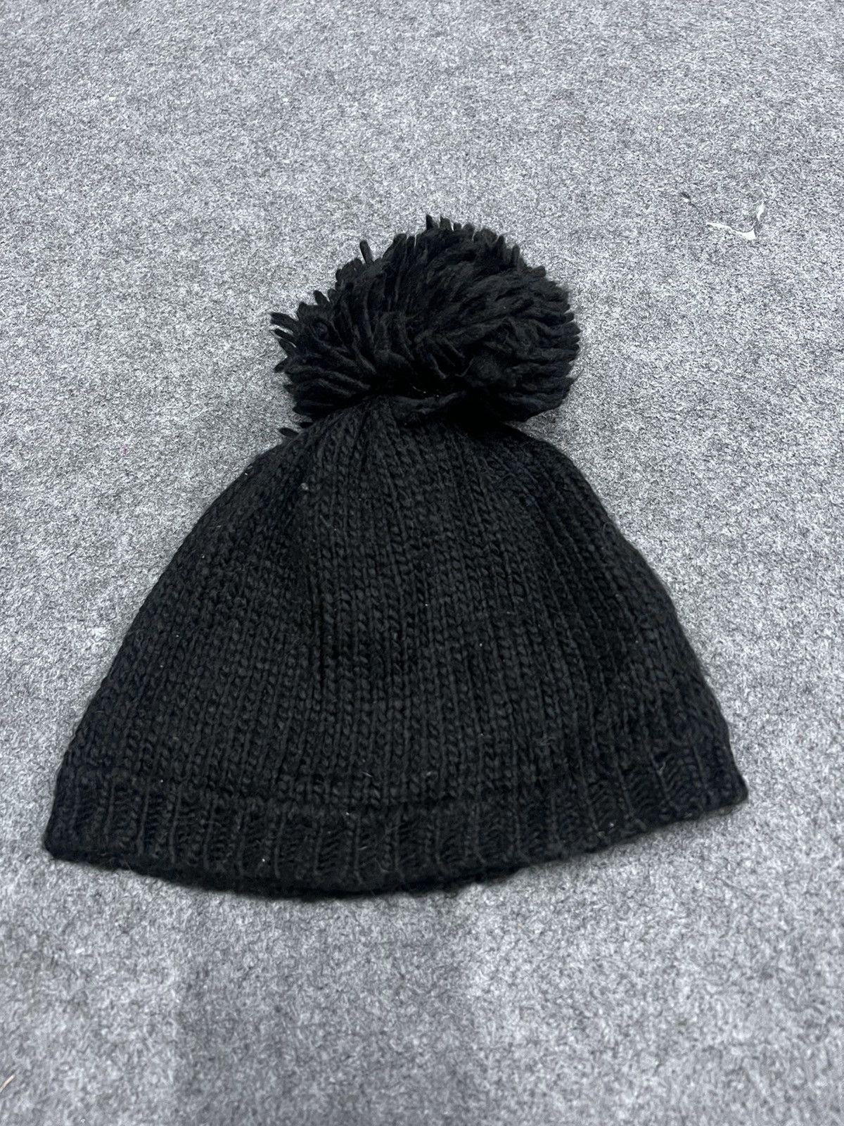 Vintage Vintage SKULL black beanie Size ONE SIZE - 2 Thumbnail