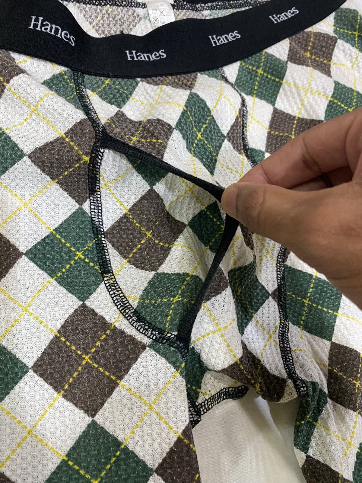 Hanes × Vintage 🔥RARE🔥VINTAGE HANES USA MULTICOLOUR DIAMOND CHECK LEGGINGS Size US 30 / EU 46 - 11 Thumbnail