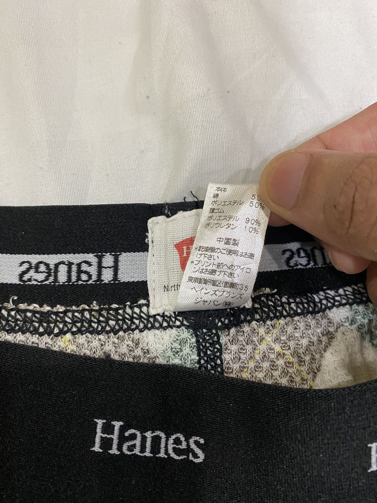 Hanes × Vintage 🔥RARE🔥VINTAGE HANES USA MULTICOLOUR DIAMOND CHECK LEGGINGS Size US 30 / EU 46 - 10 Thumbnail