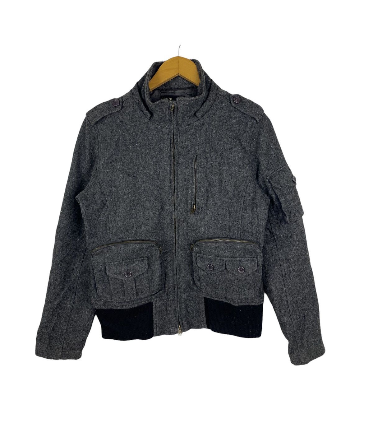 Japanese Brand Japanese Brand Booty Trap Minimalist Double Pocket Jacket Size US S / EU 44-46 / 1 - 1 Thumbnail