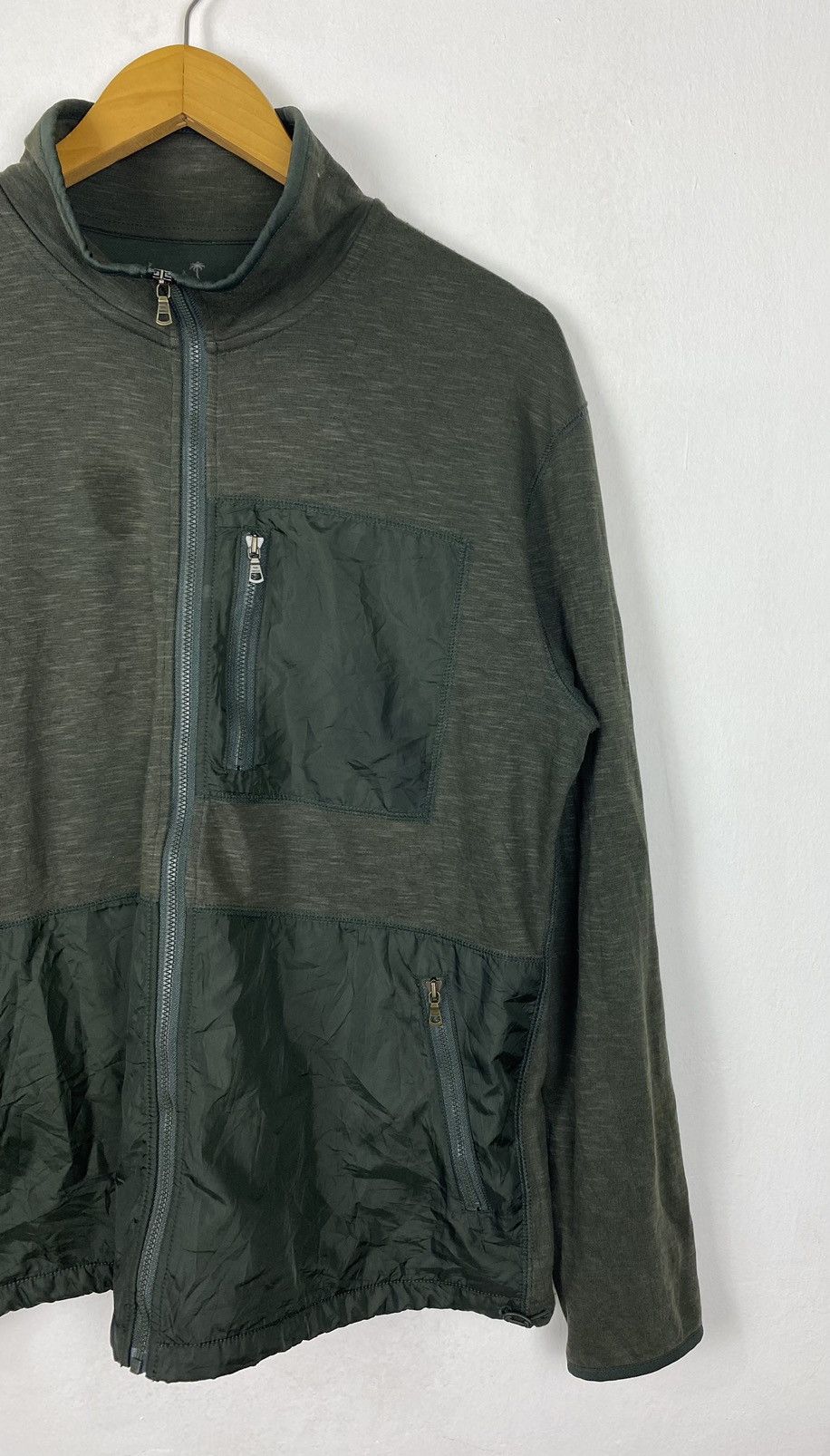 Tomas Maier × Uniqlo Exclusive Collab Uniqlo With Tomas Maier Haflzip Windbreaker Size US L / EU 52-54 / 3 - 3 Thumbnail