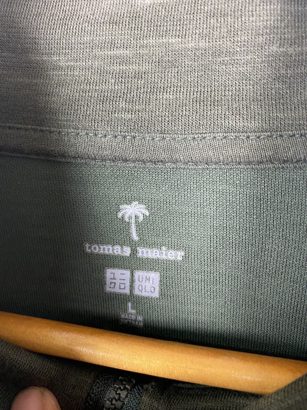 Tomas Maier × Uniqlo Exclusive Collab Uniqlo With Tomas Maier Haflzip Windbreaker Size US L / EU 52-54 / 3 - 7 Thumbnail