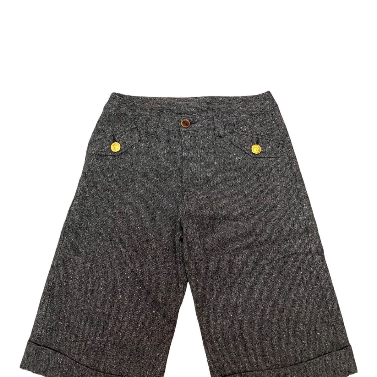 All Blacks × Canterbury of New Zealand × Vintage ICONIC CANTERBURY SIGNATURE BACK POCKET WOOL SHORT PANTS Size US 29 - 4 Thumbnail
