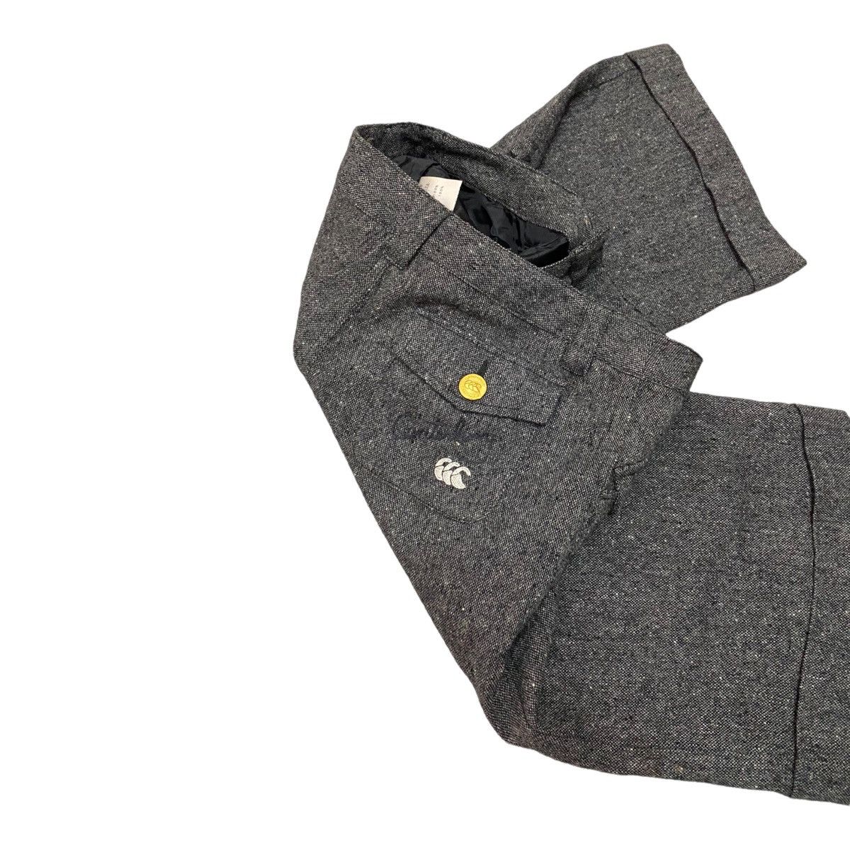 All Blacks × Canterbury of New Zealand × Vintage ICONIC CANTERBURY SIGNATURE BACK POCKET WOOL SHORT PANTS Size US 29 - 6 Thumbnail