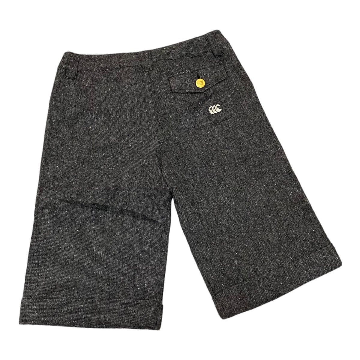 All Blacks × Canterbury of New Zealand × Vintage ICONIC CANTERBURY SIGNATURE BACK POCKET WOOL SHORT PANTS Size US 29 - 9 Thumbnail