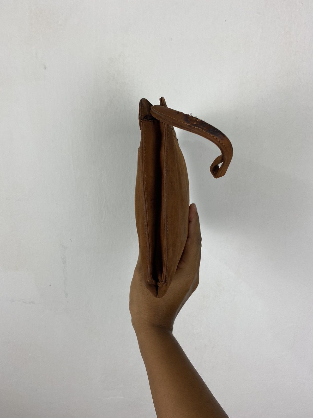 Genuine Leather × Japanese Brand Japanese Brand Geunine Leather Clutch Bag Size ONE SIZE - 3 Thumbnail