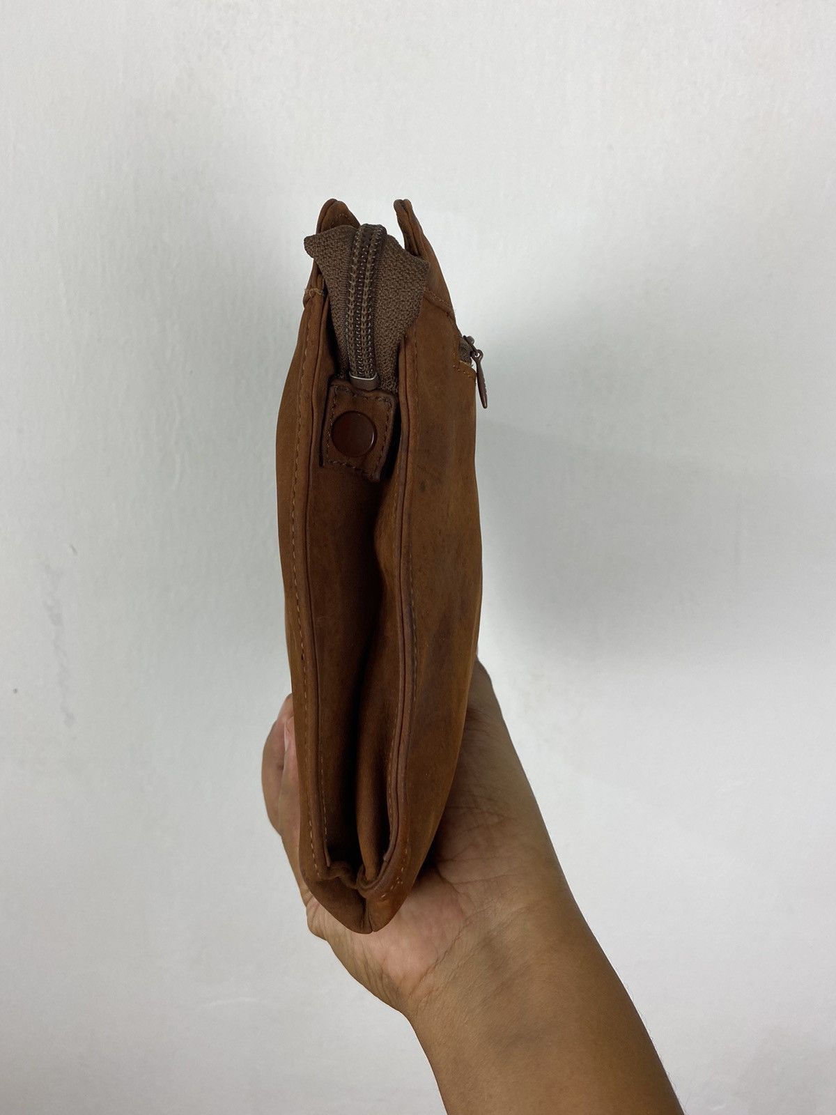 Genuine Leather × Japanese Brand Japanese Brand Geunine Leather Clutch Bag Size ONE SIZE - 5 Thumbnail