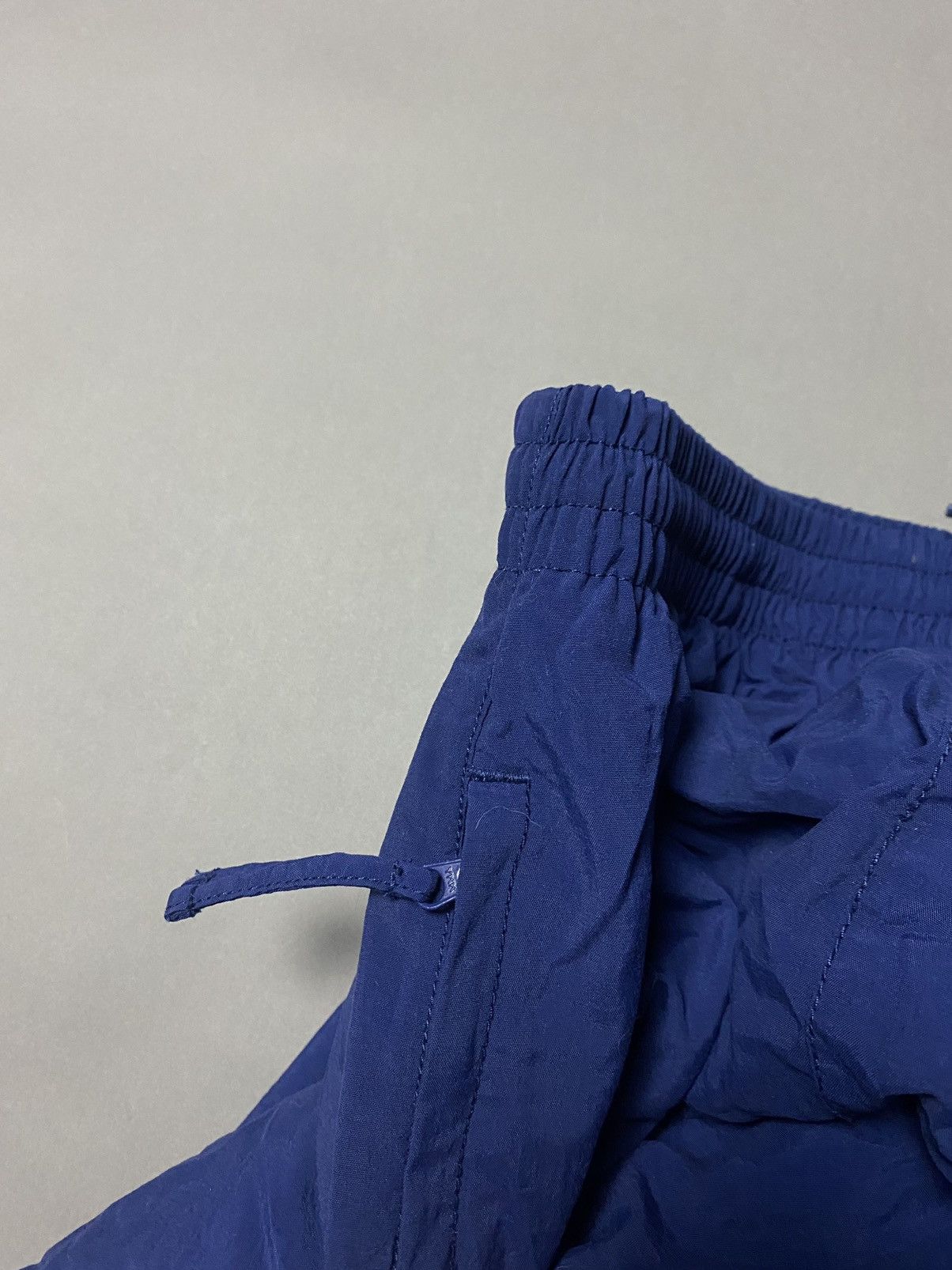 Nike × Vintage 90s Nike vintage navy track pants small swoosh Size US 30 / EU 46 - 6 Thumbnail