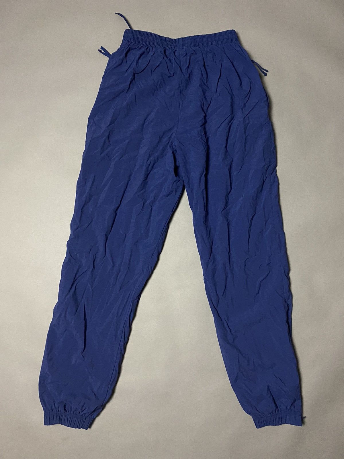 Nike × Vintage 90s Nike vintage navy track pants small swoosh Size US 30 / EU 46 - 5 Thumbnail