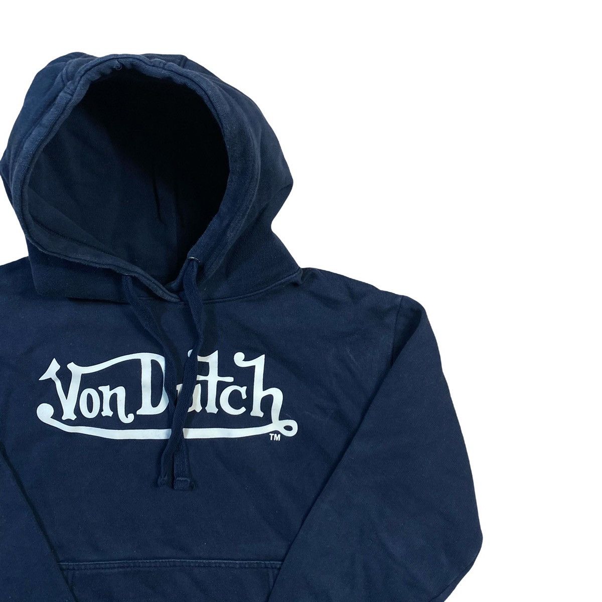 Vintage Vintage Von Dutch navy hoodie Size US S / EU 44-46 / 1 - 2 Thumbnail