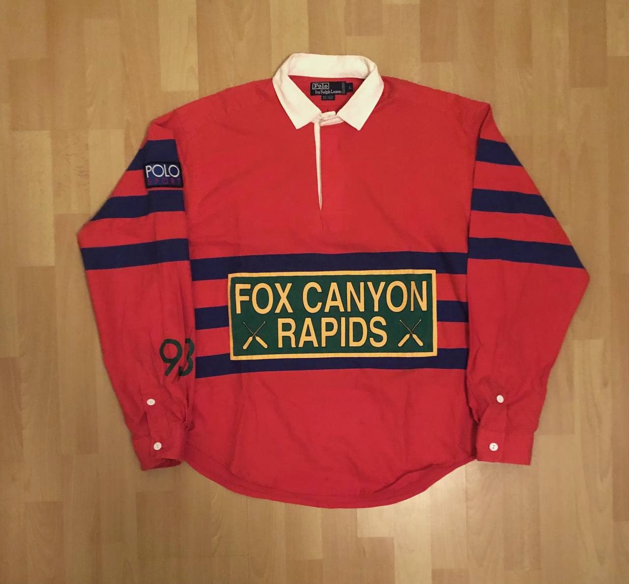 Vintage Ralph Lauren Polo Sport Fox Canyon Rapids Sweater