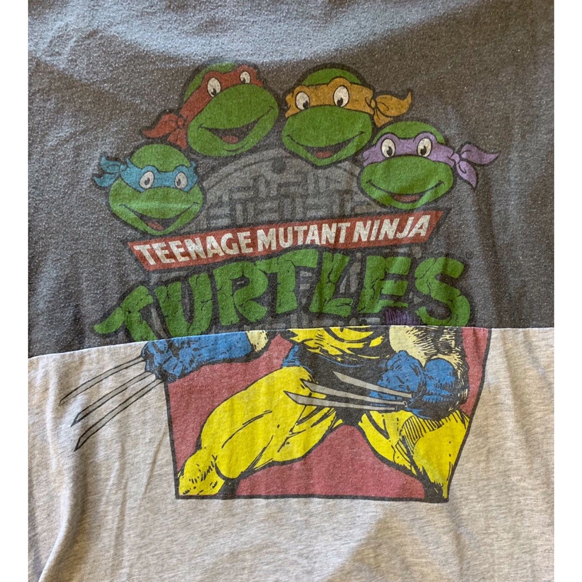 Marvel Comics 1/1 Reworked Medium Tee, Wolverine, TMNT, shirt, custom, Size US M / EU 48-50 / 2 - 2 Thumbnail
