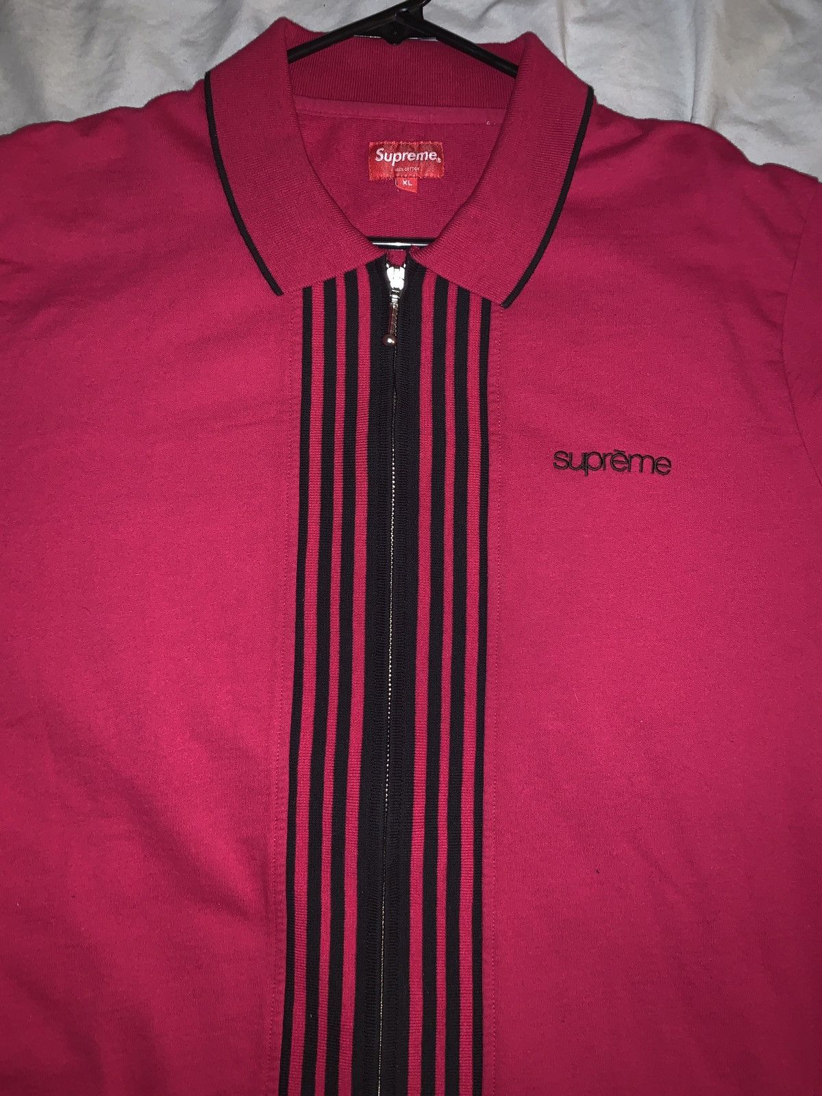 Supreme Zip Up Polo - www.disolcolor.com