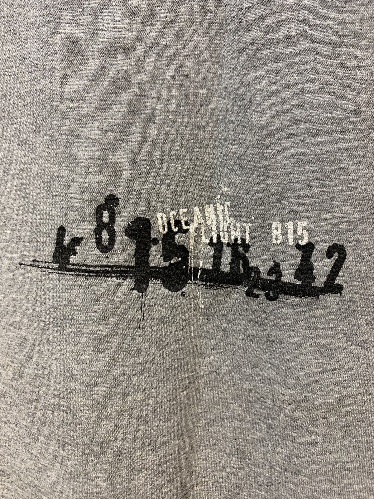 Vintage Vintage Lost Oceanic Flight 815 Movie T-Shirt Size US XL / EU 56 / 4 - 4 Thumbnail