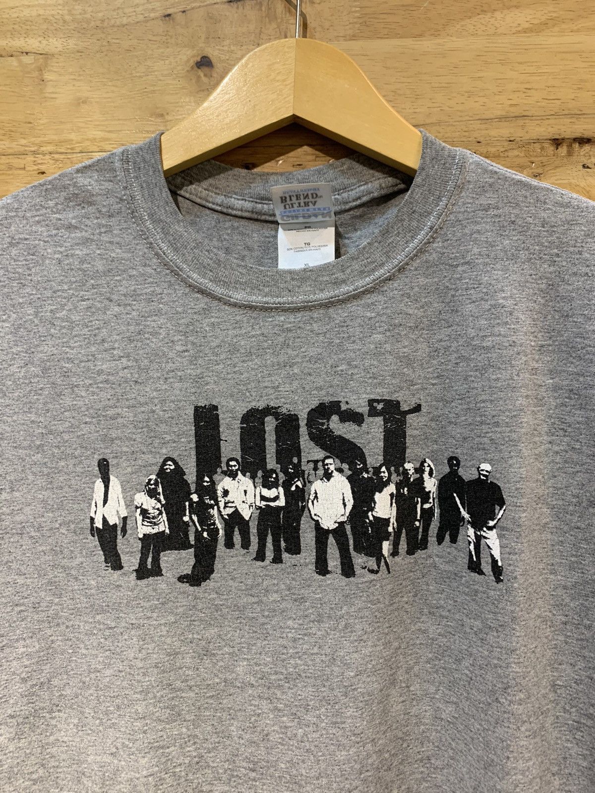 Vintage Vintage Lost Oceanic Flight 815 Movie T-Shirt Size US XL / EU 56 / 4 - 3 Thumbnail