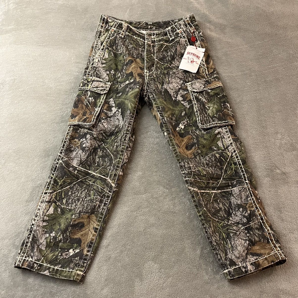 Supreme/True Religion Denim Cargo Pant Mossy Oak Camo (FW21) - Novelship