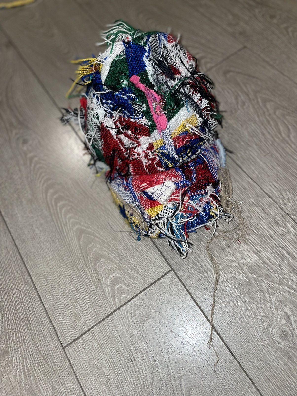 Grailed × Hat Club Patchwork distressed woven baseball cap Size ONE SIZE - 1 Thumbnail