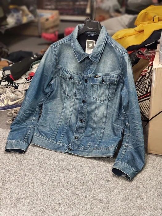 G-Star Vintage G Star Raw Faded Denim slim Tailor Japan Jacket Size US L / EU 52-54 / 3 - 23 Thumbnail