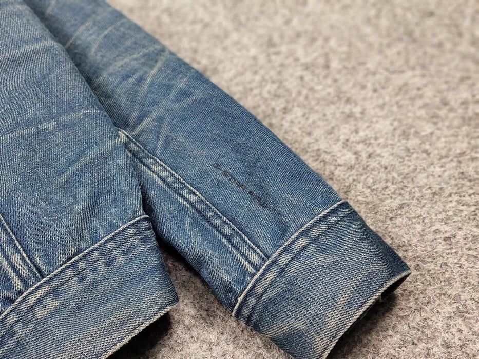 G-Star Vintage G Star Raw Faded Denim slim Tailor Japan Jacket Size US L / EU 52-54 / 3 - 9 Thumbnail