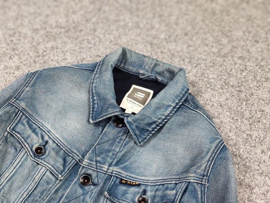 G-Star Vintage G Star Raw Faded Denim slim Tailor Japan Jacket Size US L / EU 52-54 / 3 - 11 Thumbnail