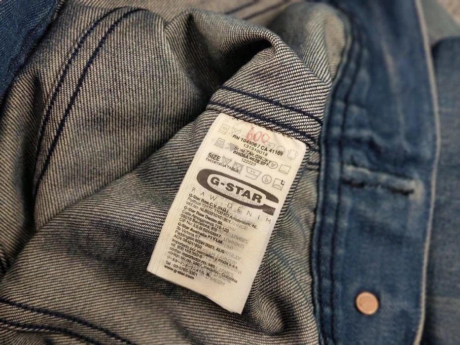 G-Star Vintage G Star Raw Faded Denim slim Tailor Japan Jacket Size US L / EU 52-54 / 3 - 19 Thumbnail
