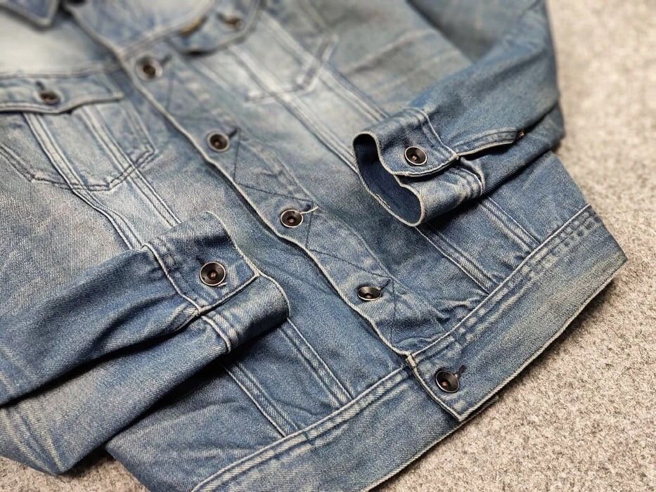 G-Star Vintage G Star Raw Faded Denim slim Tailor Japan Jacket Size US L / EU 52-54 / 3 - 13 Thumbnail