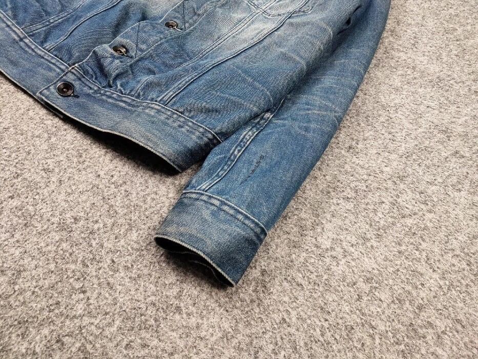 G-Star Vintage G Star Raw Faded Denim slim Tailor Japan Jacket Size US L / EU 52-54 / 3 - 5 Thumbnail