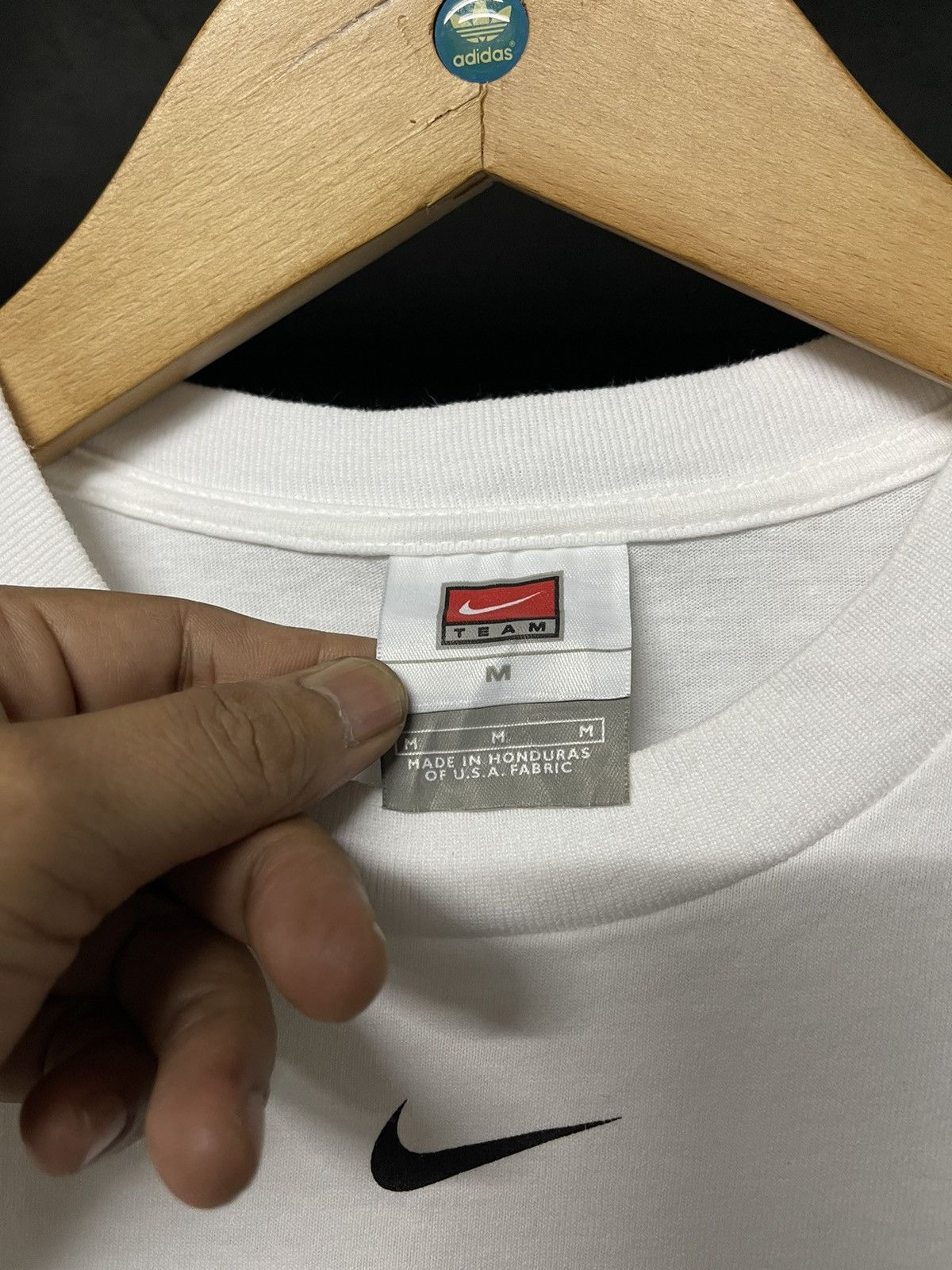 NBA × Nike × Vintage Vintage Nike Center 76 Sixers Basketball Nba Tees Size US L / EU 52-54 / 3 - 4 Thumbnail