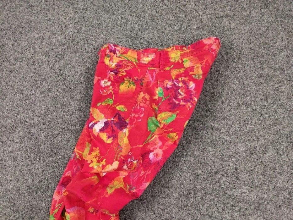 Ralph Lauren Vintage Ralph Lauren Bright Denim Jeans pattern of flowers Size US 28 / EU 44 - 16 Thumbnail