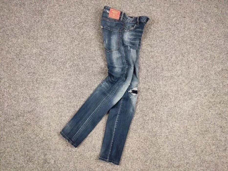 Dsquared2 Dsquared2 Authentic Slim Fit jeans Distressed Blue Denim Size US 30 / EU 46 - 22 Thumbnail