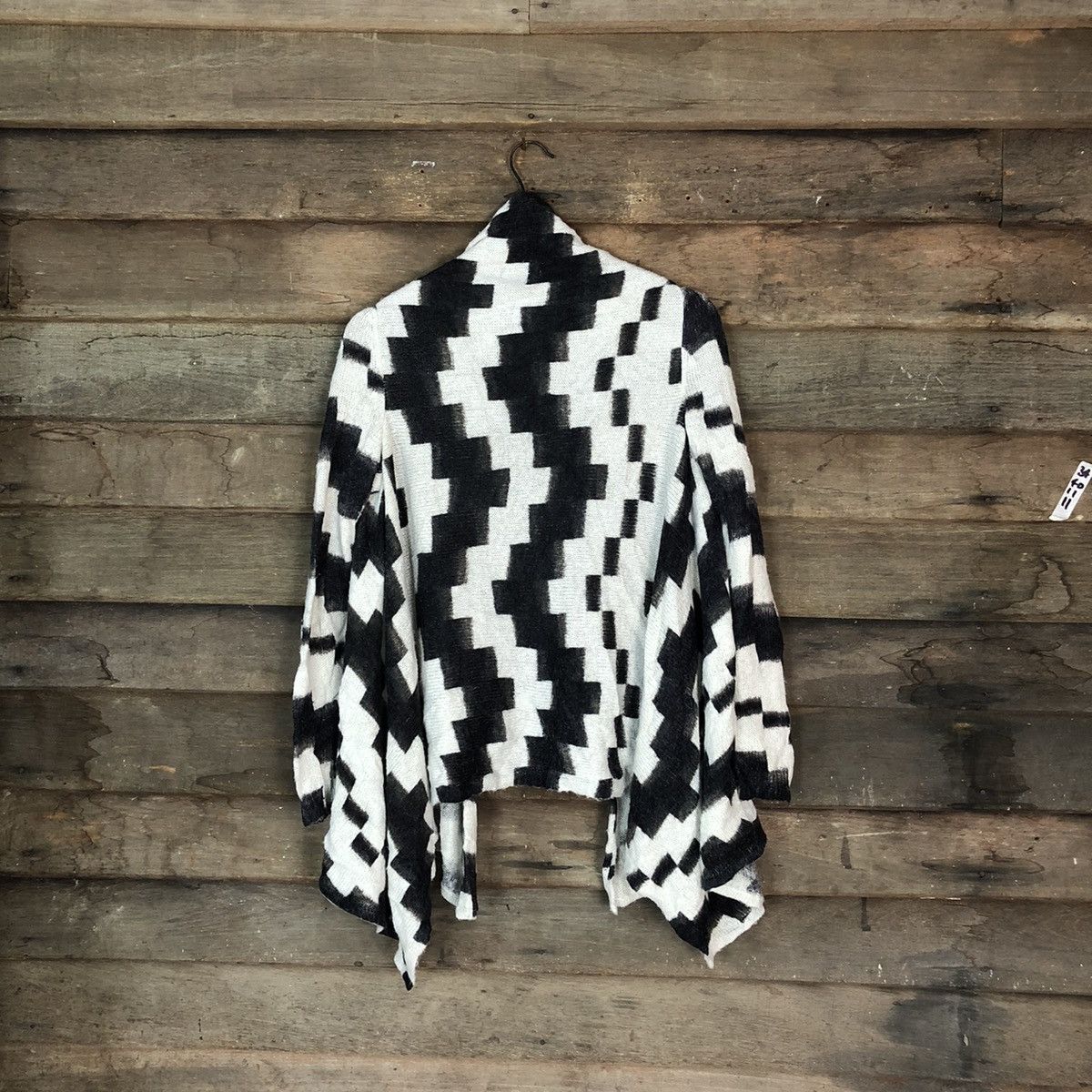 Gap Gap White black Knitwear checkered cardigan #H027 Size US S / EU 44-46 / 1 - 9 Thumbnail