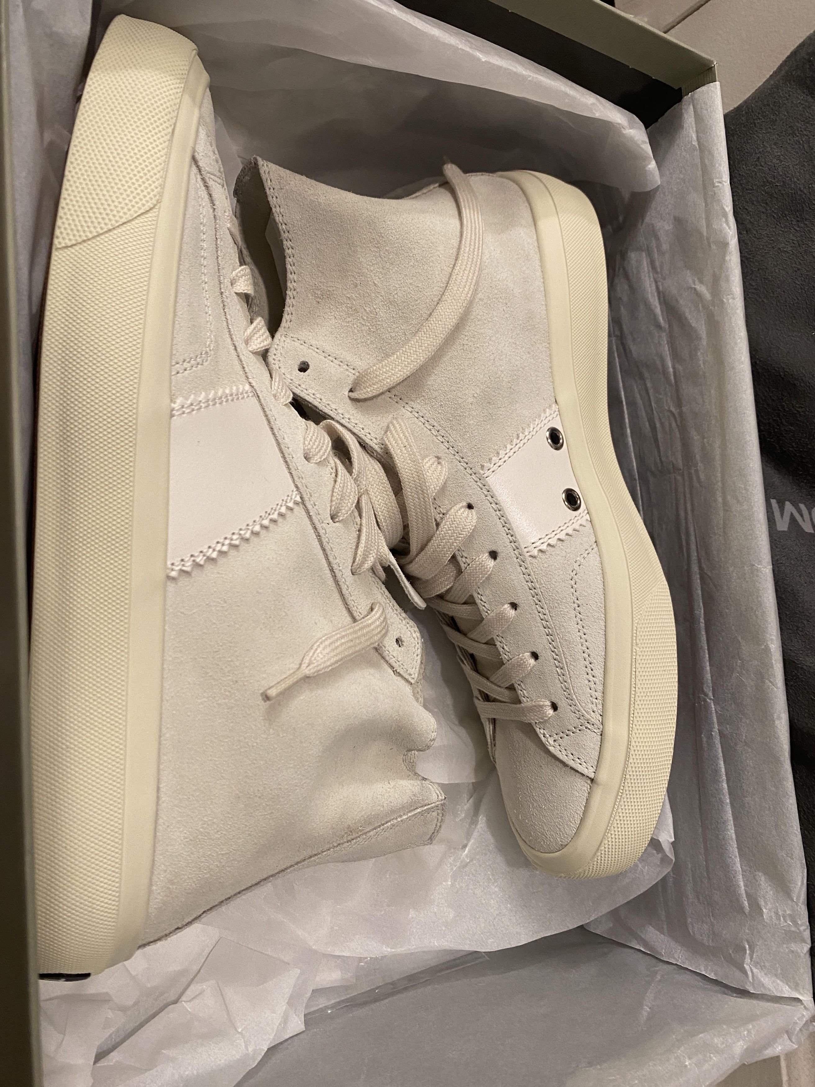 Tom Ford high top cambridge suede beige Size US 8.5 / EU 41-42 - 5 Thumbnail