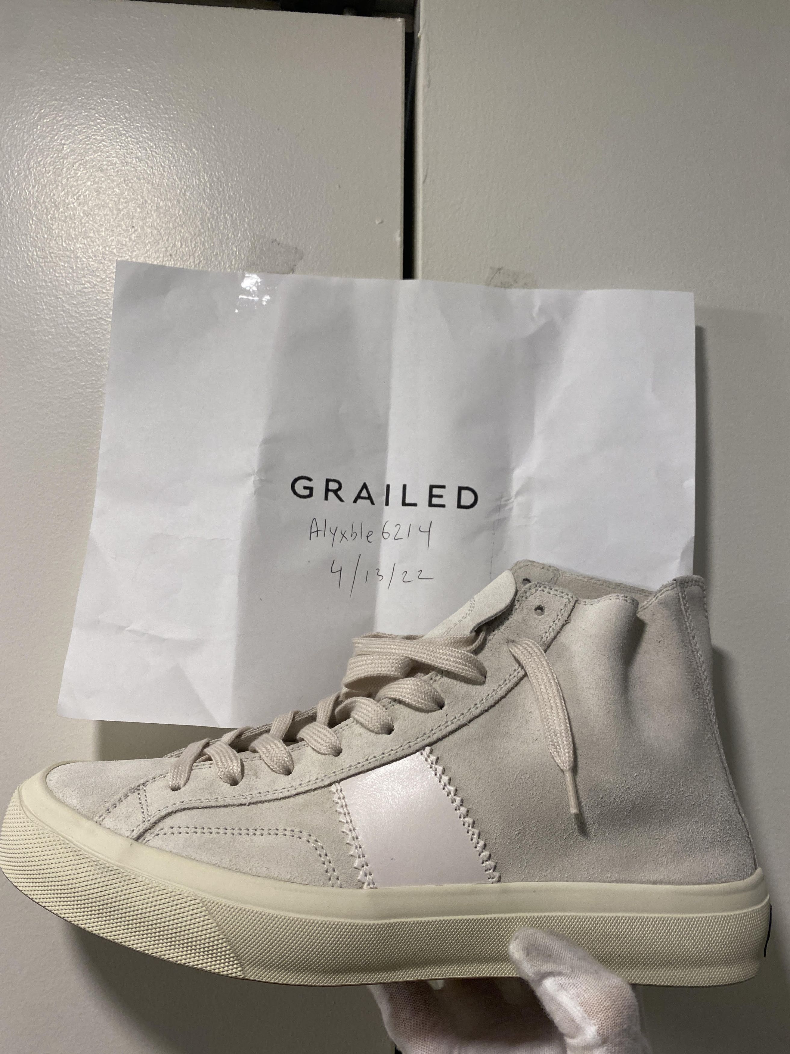 Tom Ford high top cambridge suede beige Size US 8.5 / EU 41-42 - 6 Thumbnail