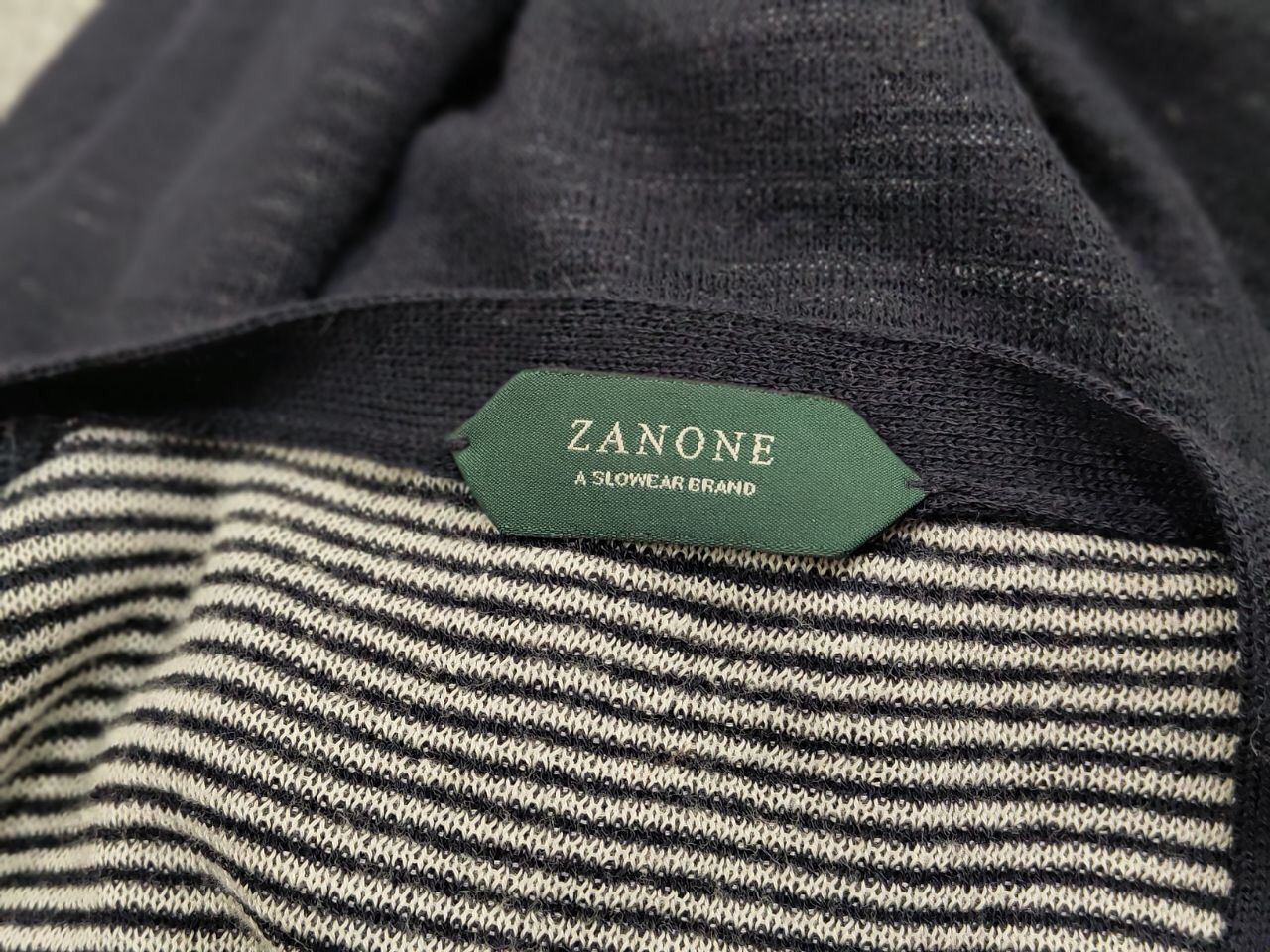 Zanone Zanone Premium Men's Mesh Button Down Blue Cardigan Size US M / EU 48-50 / 2 - 15 Thumbnail