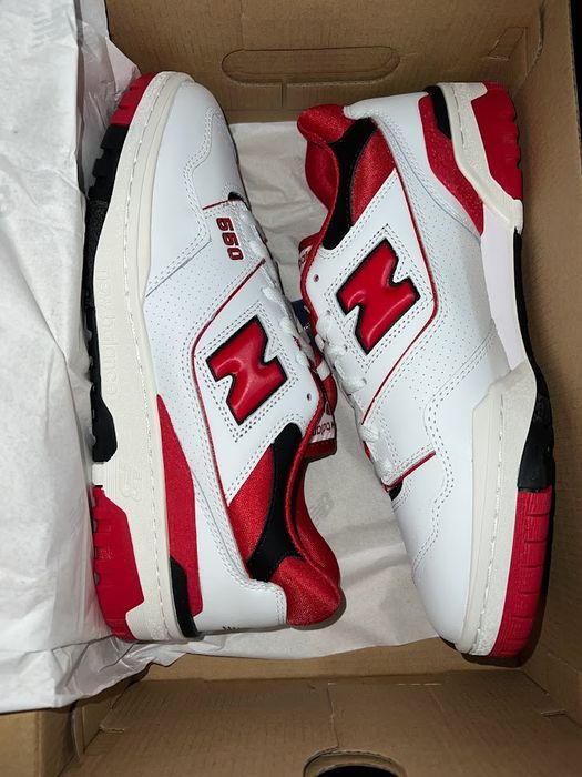 New Balance New Balance 550 White Team Red Size US 10.5 / EU 43-44 - 2 Preview