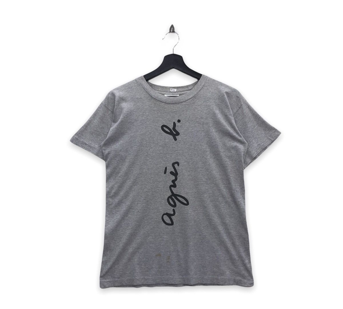 Designer × Vintage × agnes b. Vintage Agnes.B Spellout Designer Tshirt Size US M / EU 48-50 / 2 - 1 Thumbnail