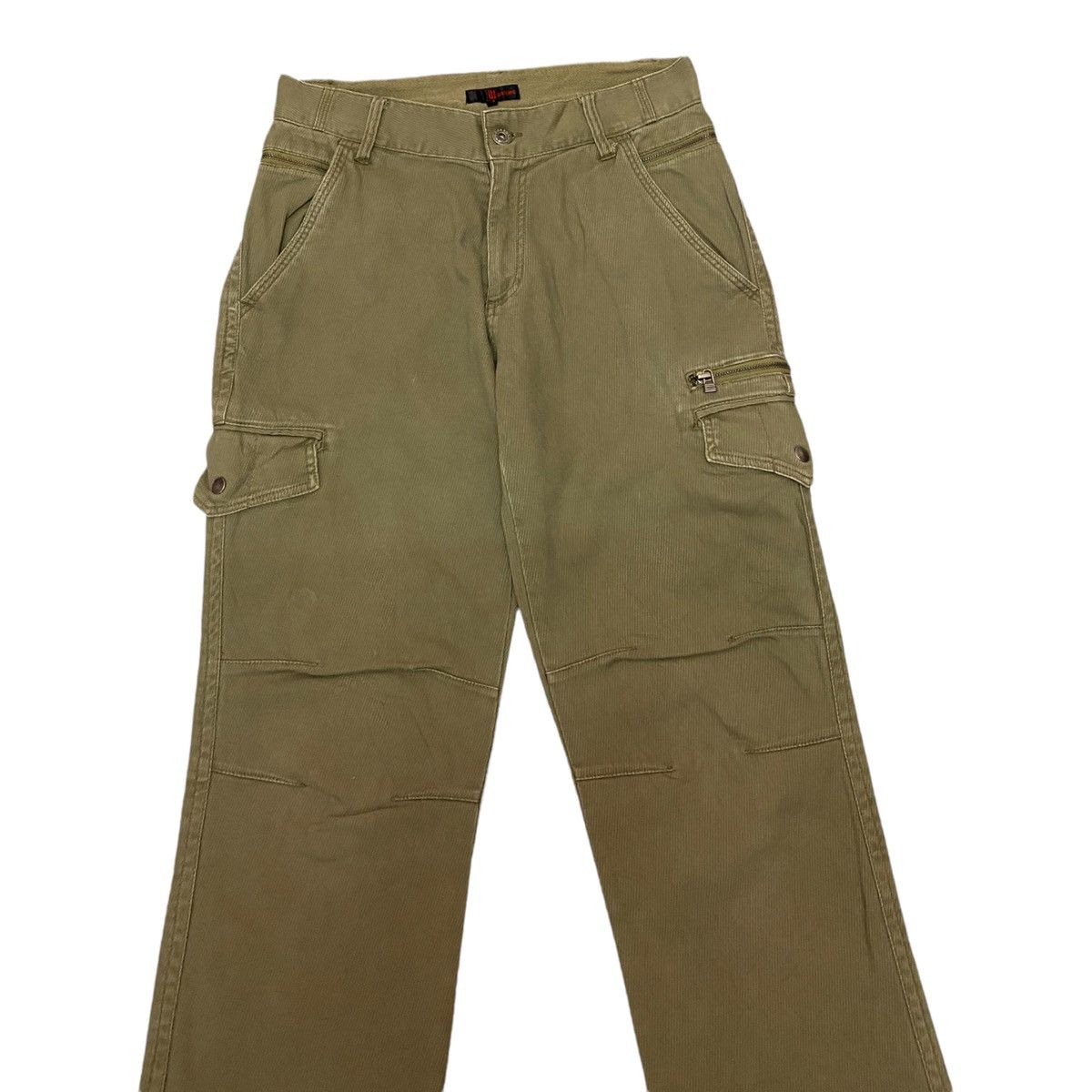 Kapital 🇯🇵JAPAN UJ CONTEMPO MULTI POCKET ZIPPER CARGO PANTS Size US 31 - 3 Thumbnail