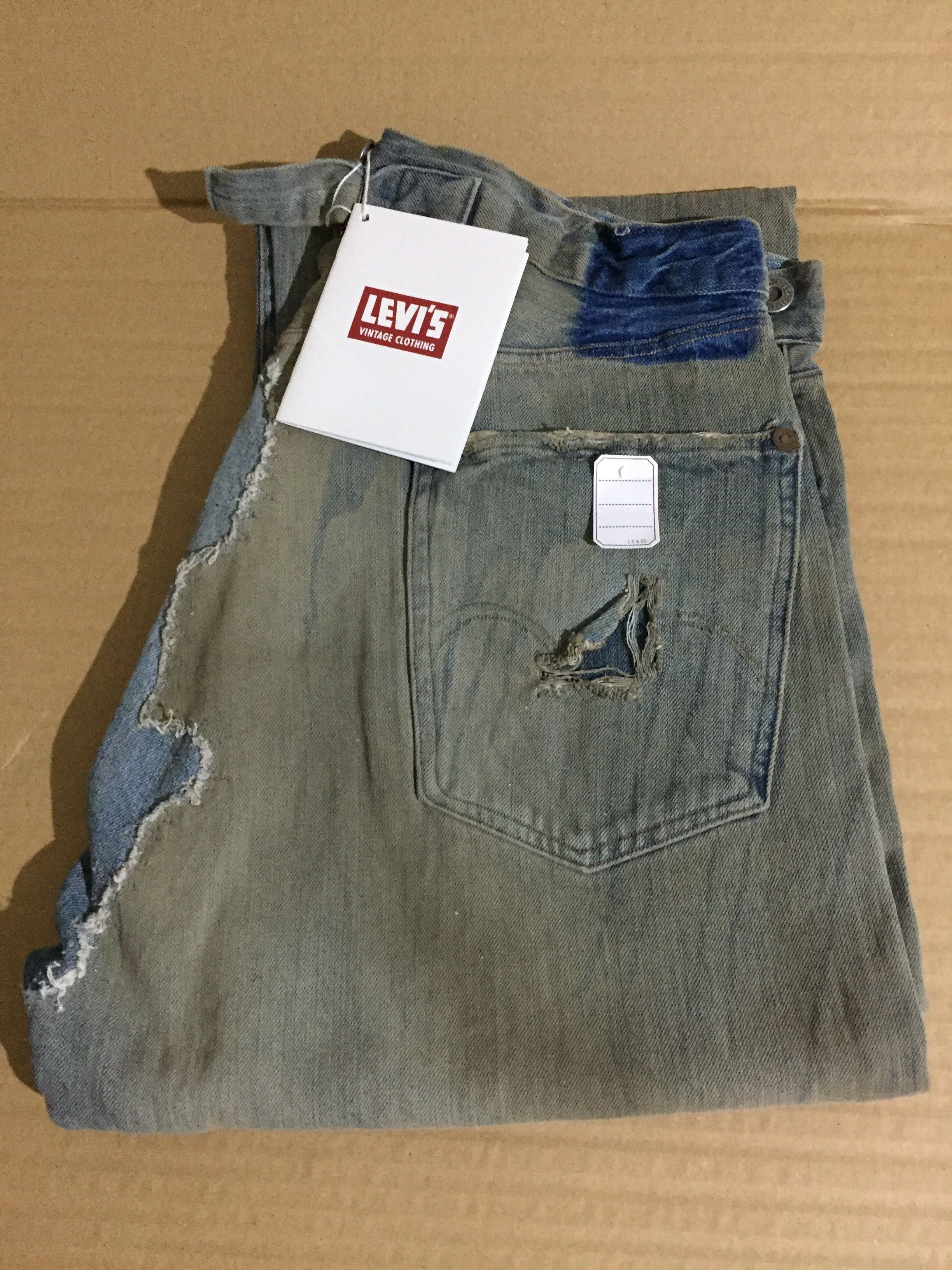 Levi's Vintage Clothing LVC Denim Devotee 1901 501 Jean - Rare