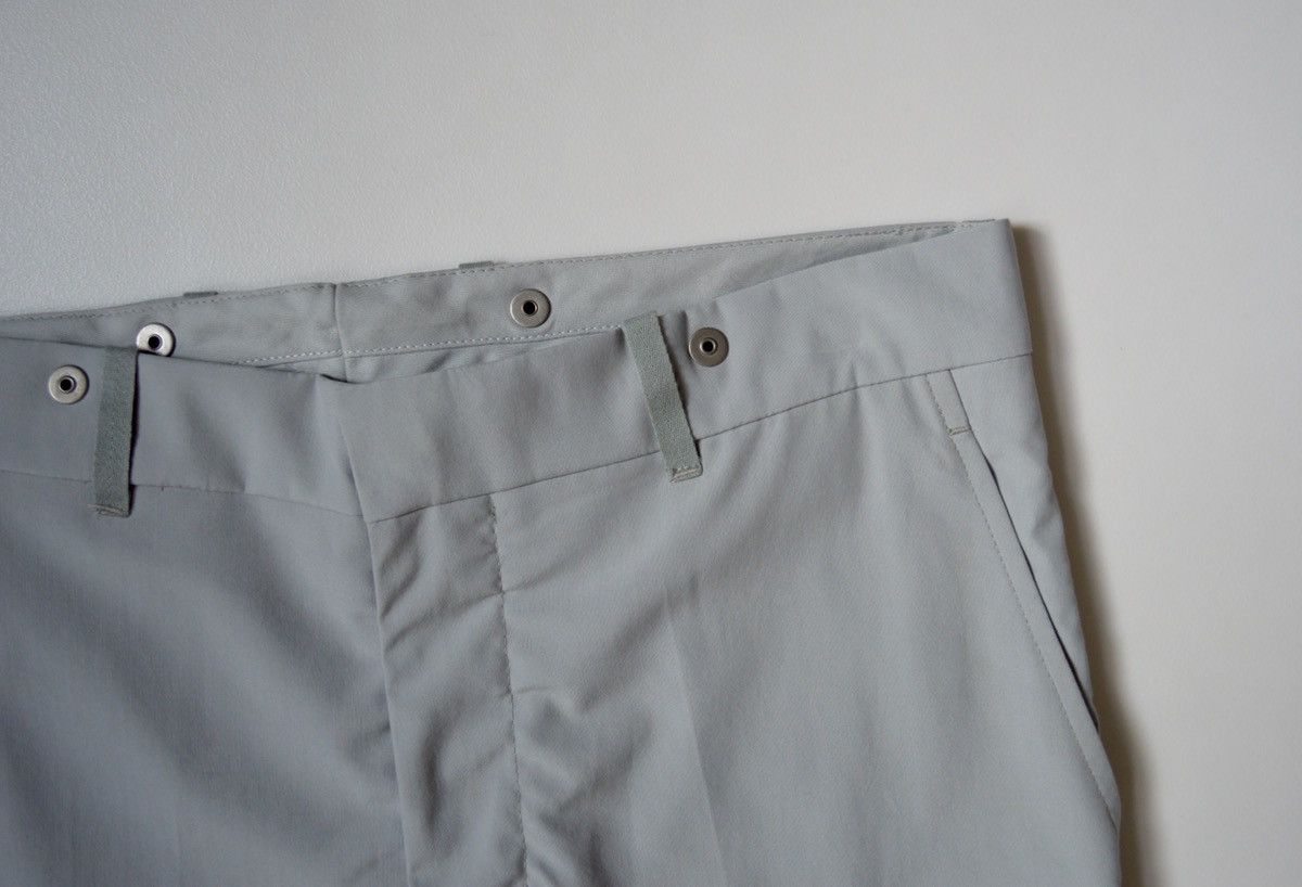 Kiko Kostadinov S/S 18 002 Light Gray Wool Trousers Size US 30 / EU 46 - 7 Thumbnail