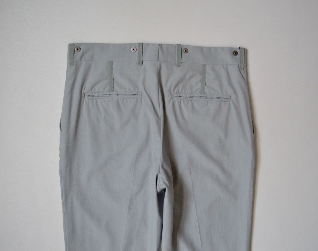 Kiko Kostadinov S/S 18 002 Light Gray Wool Trousers Size US 30 / EU 46 - 6 Thumbnail