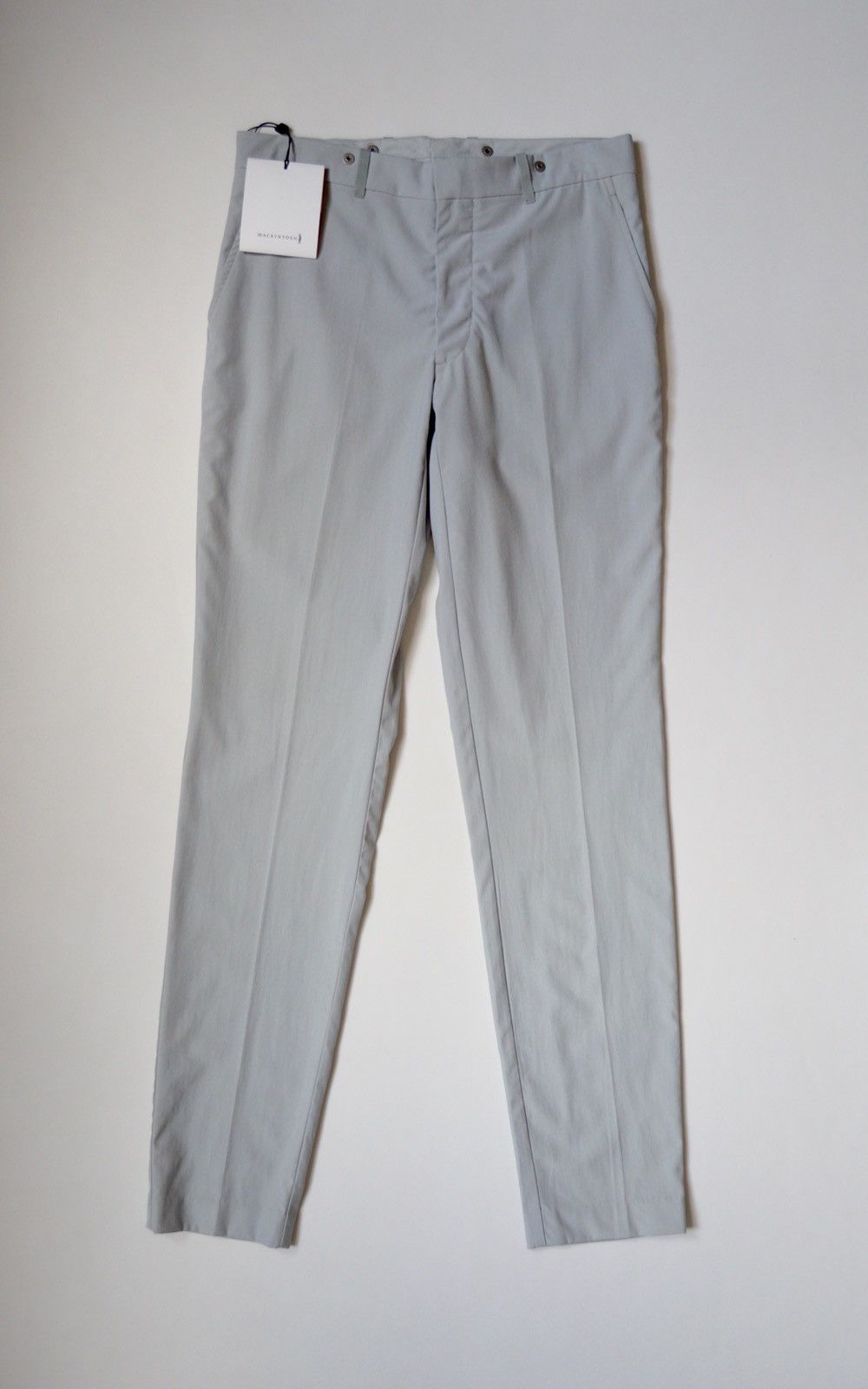 Kiko Kostadinov S/S 18 002 Light Gray Wool Trousers Size US 30 / EU 46 - 1 Thumbnail