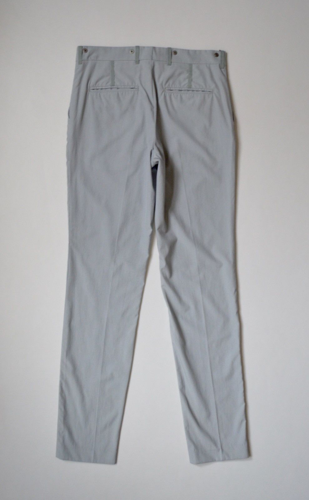 Kiko Kostadinov S/S 18 002 Light Gray Wool Trousers Size US 30 / EU 46 - 3 Thumbnail