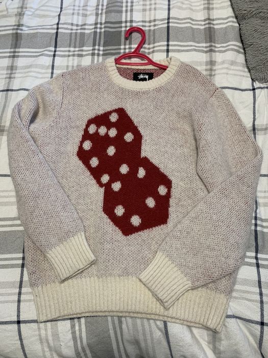 Stussy Stussy dice mohair knit sweater | Grailed