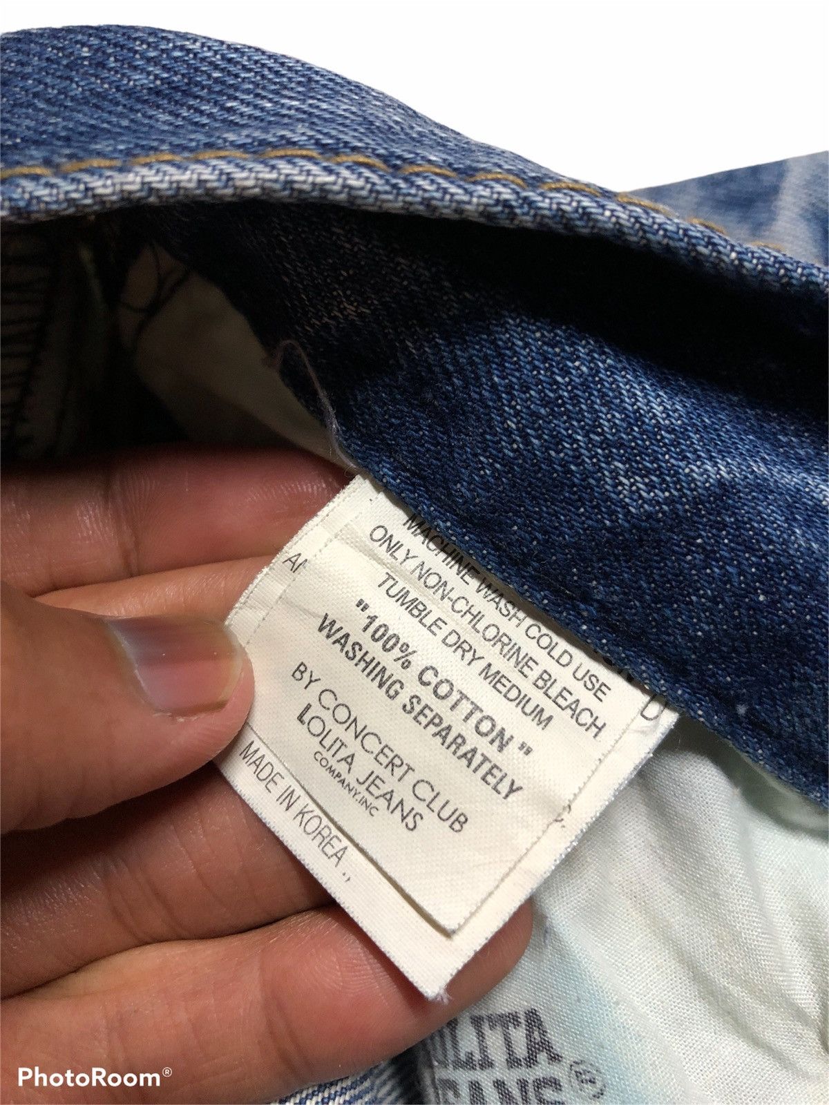 Other LOLITA JEANS DISTRESSED WASHED BLUE DENIM Size US 30 / EU 46 - 6 Thumbnail