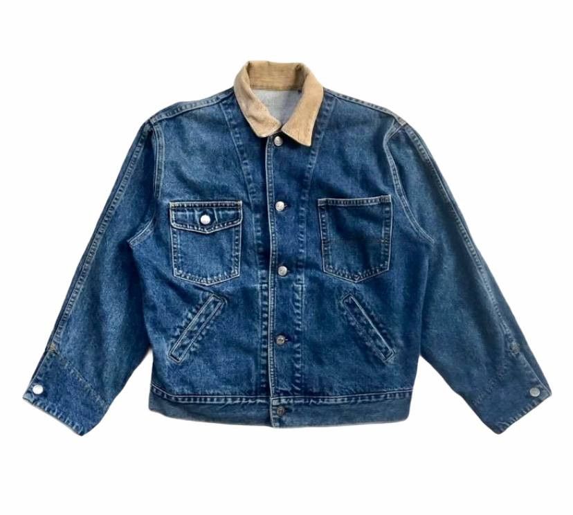 Polo Ralph Lauren Vintage Polo Country Ralph Lauren Denim Trucker Workwear Size US M / EU 48-50 / 2 - 1 Thumbnail