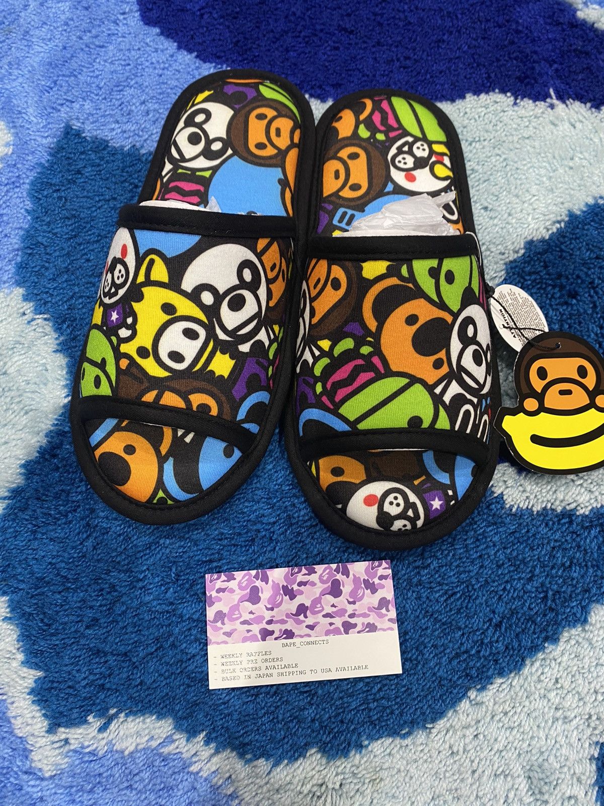 Bape slippers best sale